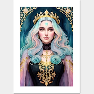 Fantasy Witch queen Posters and Art